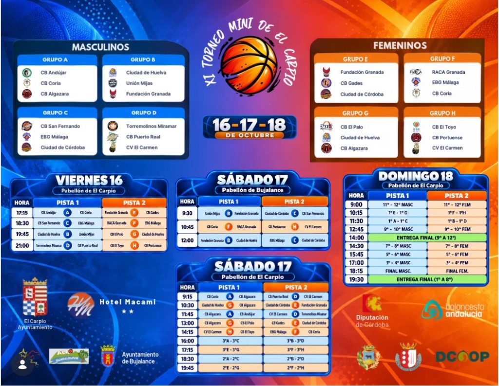 Calendario Torneo